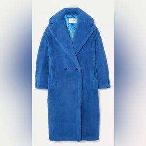 MAX MARA Teddy Bear Alpaca-Blend Coat Small NWT